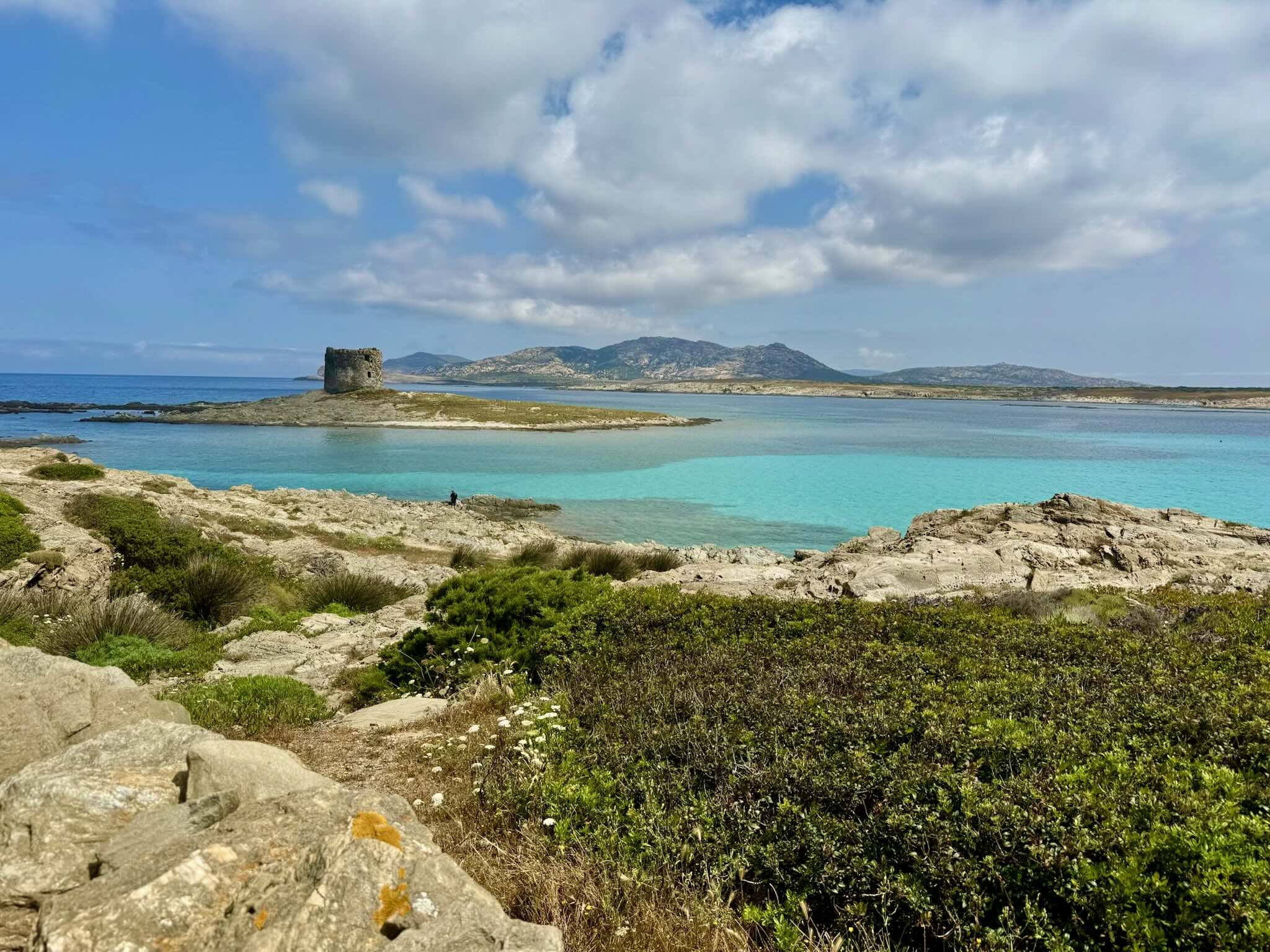 Coastal tower in Stintino, Sardinia